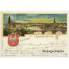 Germany: Gruss Aus Frankfurt a/M (Vintage PC Litho 1897)