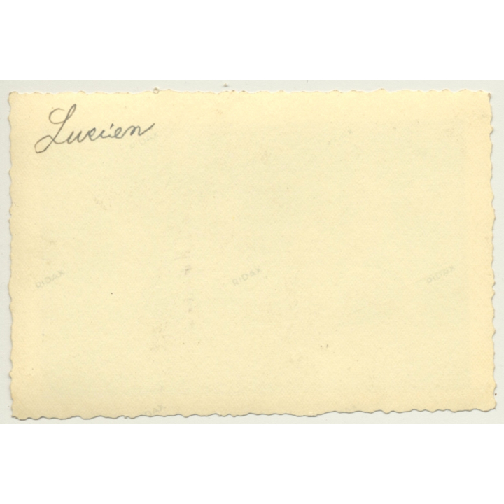 Congo-Belge: Colonial Wedding Party / Priest - Bride - Natives (Vintage Photo ~1940s)