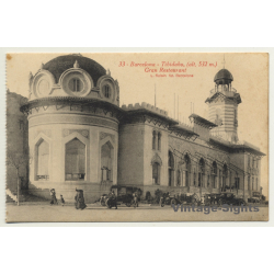 Barcelona: Tibidabo - Gran Restaurant *33 (Vintage Postcard)