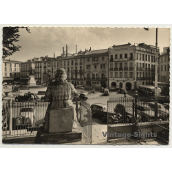 Perpignan / France: Place Arago - Hotel Regina (Vintage RPPC 1959)
