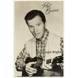 Pat Boone / 20th Centur Fox - Speedy Gonzales (Vintage Fan RPPC ~1960s)