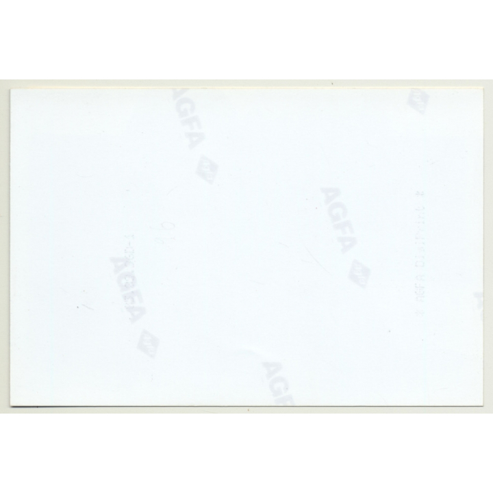 Upper Half Of Nude Redheaded Female (Vintage Photo Germany 1990s)