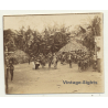 Congo-Belge: Dance Of Indigenous Tribe *9 / Wananda - Kids (Vintage Photo ~1920s/1930s)