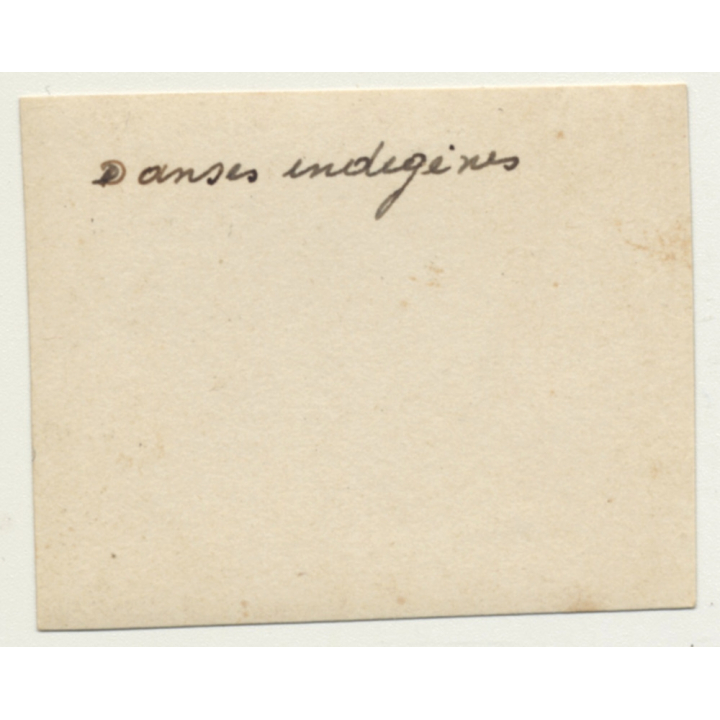 Congo-Belge: Dance Of Indigenous Tribe *9 / Wananda - Kids (Vintage Photo ~1920s/1930s)