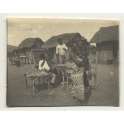 Bogoro / Congo-Belge: Soldier Camp / Camp Des Soldats (Vintage Photo ~1920s/1930s)