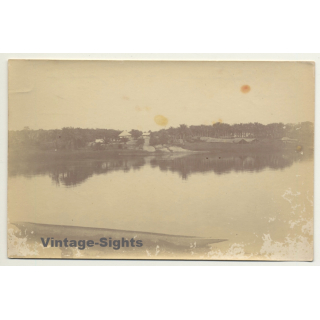 Congo-Belge: Port Of Bafurasende / Lindi River (Vintage Photo ~1920s/1930s)