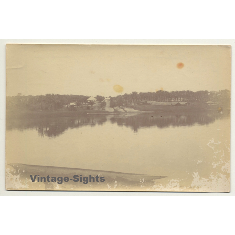 Congo-Belge: Port Of Bafurasende / Lindi River (Vintage Photo ~1920s/1930s)