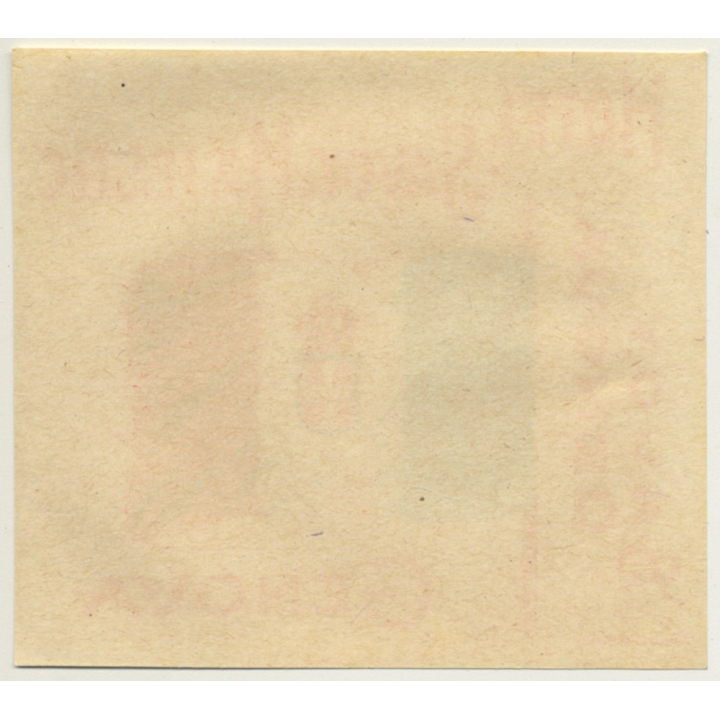 Genova / Italy: Hotel Savoy & Majestic (Vintage Luggage Label)