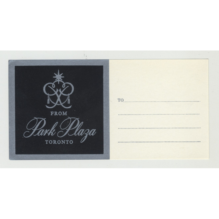 Park Plaza - Toronto / Canada (Vintage Luggage Label)