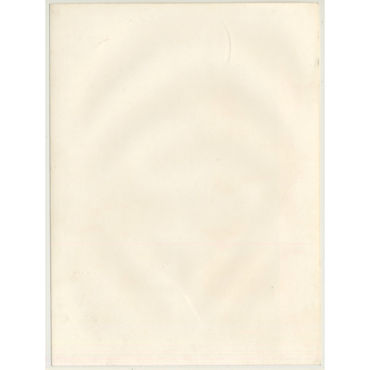 Natural Nude Blonde Woman *3 / On Couch (Vintage Photo ~ 60s/70s 24x18 CM)