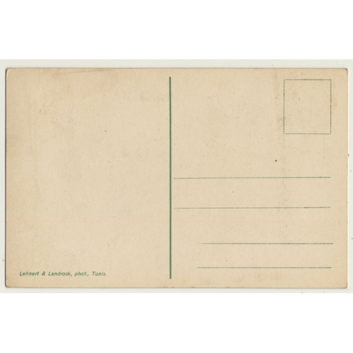 Lehnert & Landrock: Le Curieux - 705 / Risqué (Vintage Postcard ~1910s/1920s)