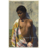 Lehnert & Landrock: Jeune Negresse - 679 / Risqué (Vintage Postcard ~1910s/1920s)