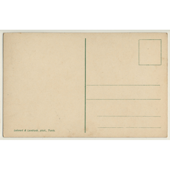 Lehnert & Landrock: Jeune Fille Juive - 694 (Vintage Postcard ~1910s/1920s)