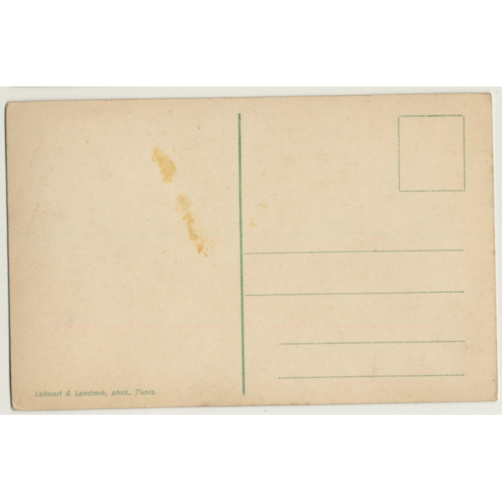 Lehnert & Landrock: Bédouine - 594 (Vintage Postcard ~1910s/1920s)