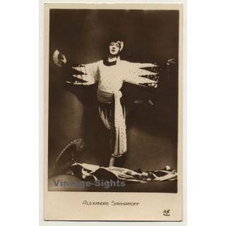 Alexandre Sakharoff / Ballet - Avantgarde - Costume (Vintage RPPC ~ 1920s/1930s)