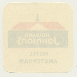 Amsterdam / Netherlands: Howard Johnson's Hotel (Vintage Luggage Label)