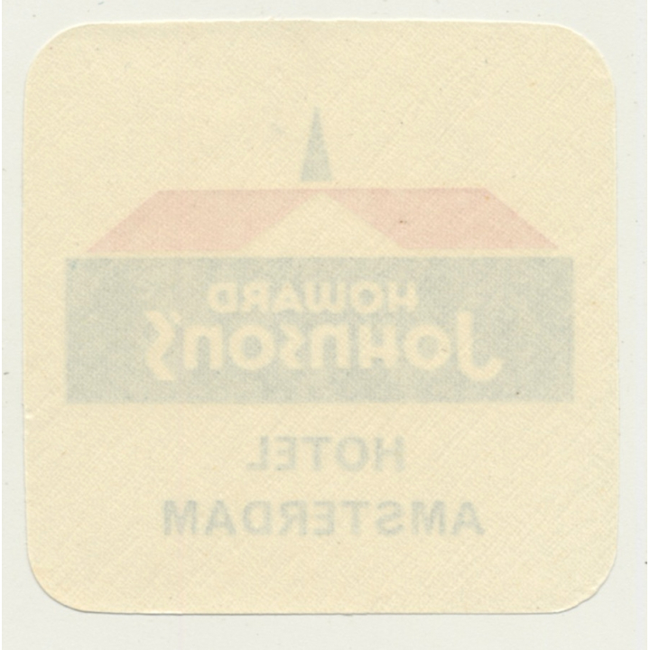 Amsterdam / Netherlands: Howard Johnson's Hotel (Vintage Luggage Label)