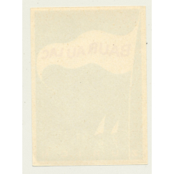 Zürich / Switzerland: Hotel Baur Au Lac  (Vintage Luggage Label Small)
