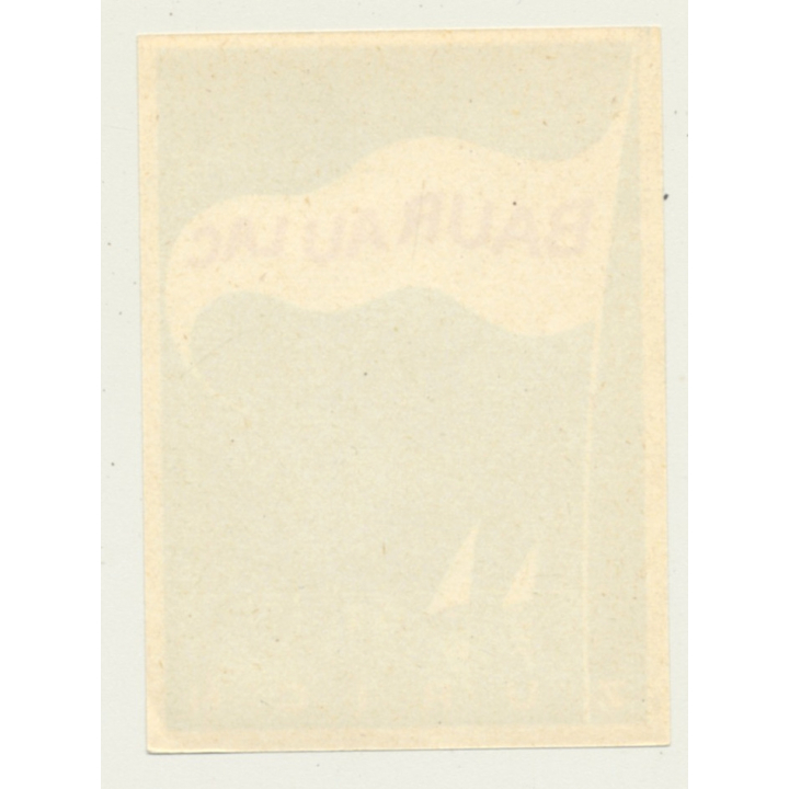 Zürich / Switzerland: Hotel Baur Au Lac  (Vintage Luggage Label Small)