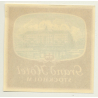 Stockholm / Sweden: Grand Hotel  (Vintage Luggage Label)