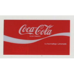 Vintage Coca Cola Vending Machine Decal 4.5 x 8 CM (Germany 1970s/1980s)