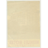 Salisbury / United Kingdom: Meikles Hotel (Vintage Luggage Label)
