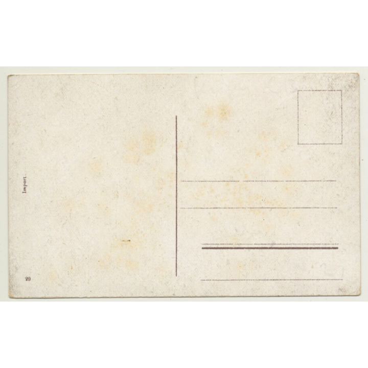 Prosit Neujahr / Als Obs De Schwebst! Woman - Parachute (Vintage PC Aviation)