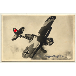 Luftwaffe: Henschel HS 123 (Vintage RPPC Aviation 1944)