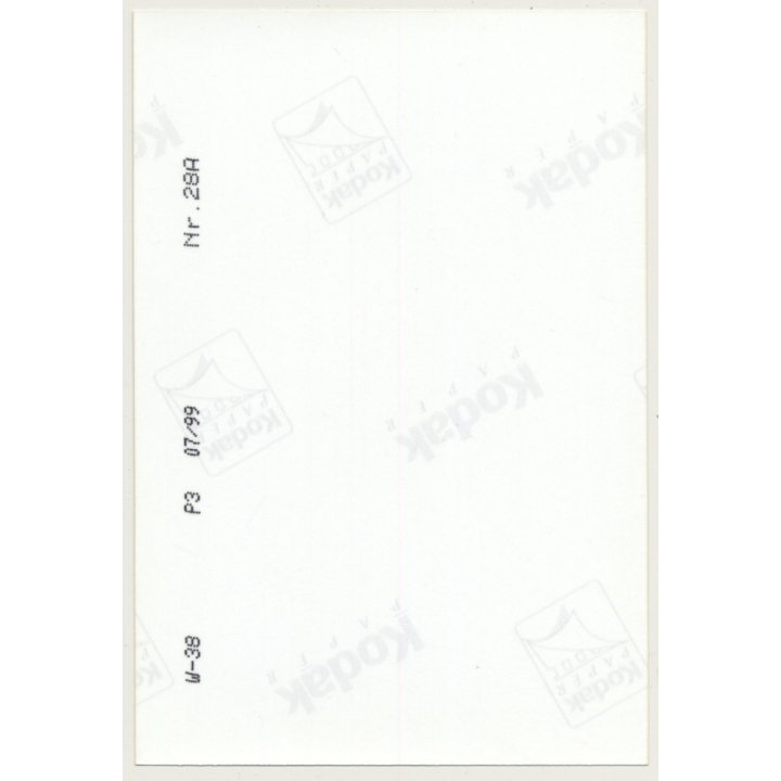 Slim Brunette Nude Female *3 / Concrete Wall (Vintage Photo Germany 1990s)