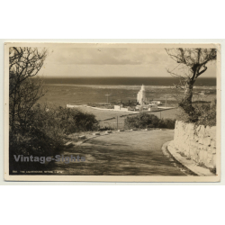 Isle Of Wight / UK: St. Catherine'S Lighthouse - Niton (Vintage RPPC 1958)