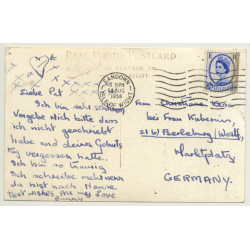 Isle Of Wight / UK: St. Catherine'S Lighthouse - Niton (Vintage RPPC 1958)
