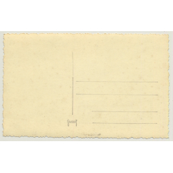 Africa: Opposing Entrance Of Missionary Church (Vintage RPPC ~1930s/1940s)