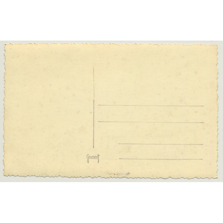 Africa: Opposing Entrance Of Missionary Church (Vintage RPPC ~1930s/1940s)