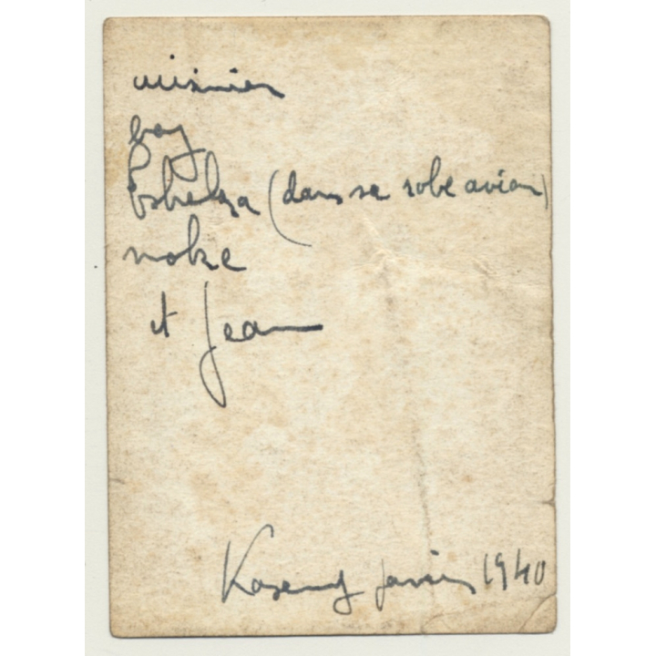 Congo Belge: Native Servant Family With Kid Of Colonial Masters (Vintage Photo 1940)