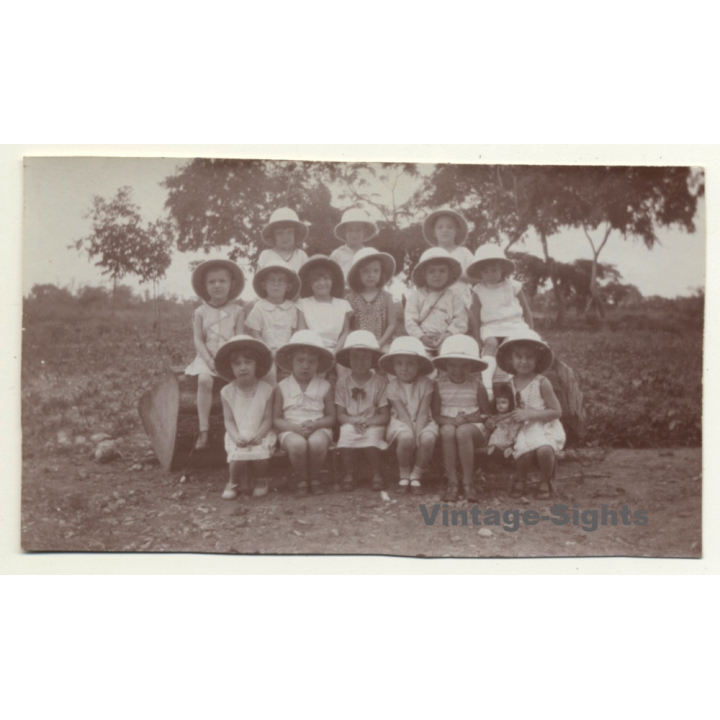 Kalina / Congo Belge: Classe Péparatoire - Externat Du Sacre Coeur (Vintage Photo 1931)