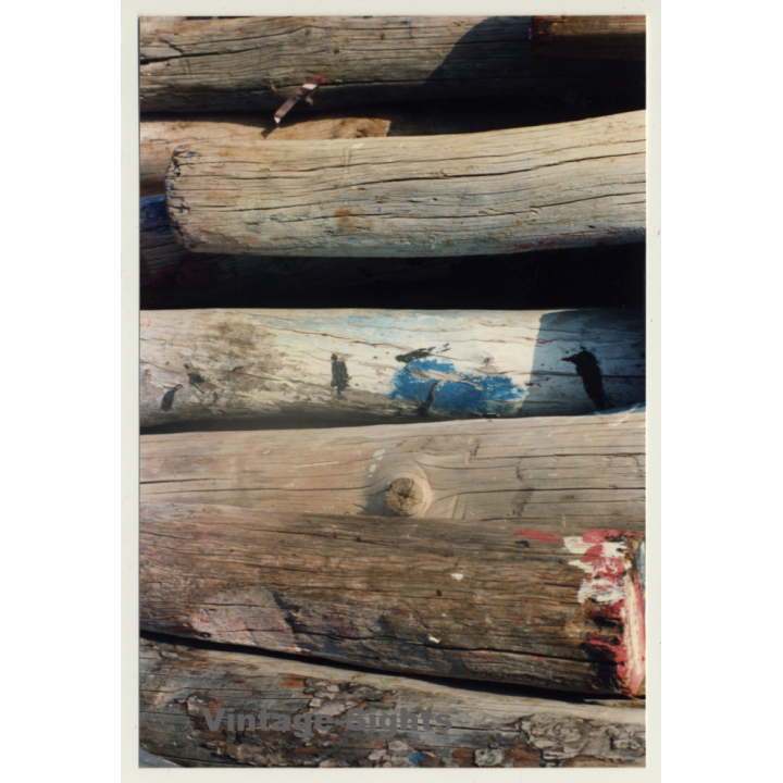 Lydia Nash / Bruxelles: Wood Logs III (Vintage Photo Art 1992)