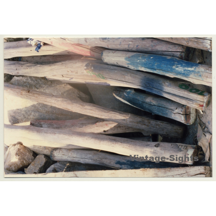 Lydia Nash / Bruxelles: Wood Logs VI (Vintage Photo Art 1992)