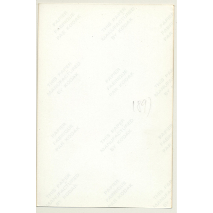 Seductive Woman Relaxes In Bathtub (Vintage Photo GDR 1980s)