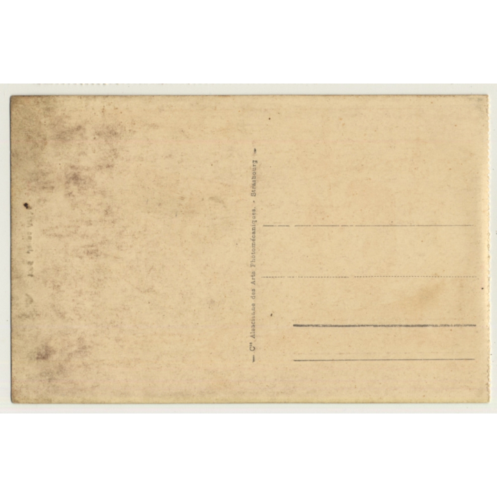 Jeune Arabe / Topless - Ethno - Traditional Clothes (Vintage Postcard C.A.P. ~1940s)