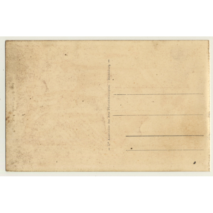 Jeune Mauresque / Topless - Ethno - Traditional Clothes (Vintage Postcard C.A.P. ~1940s)