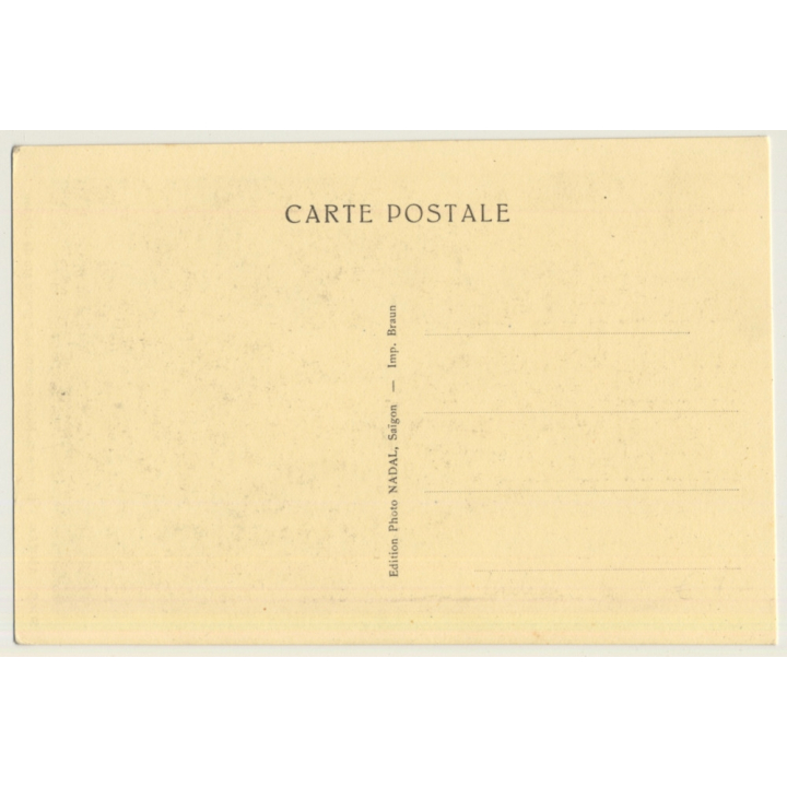 Annam / Vietnam: Group De Moïs / Nude - Ethnic - Ear Stretching (Vintage Postcard ~1920s/1930s)