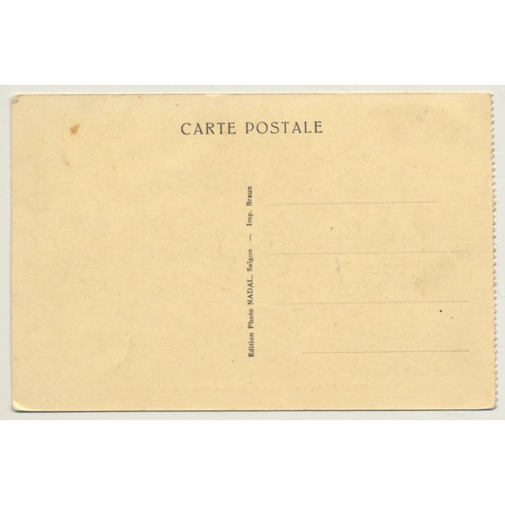 Annam / Vietnam: Village De Bobla - Group De Moïs / Nude - Ethnic (Vintage Postcard ~1920s/1930s)