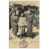 Laos / Indochina: Femmes & Jeune Homme Pou Ok - Hua Pahn (Vintage PC 1907 Ethnic)