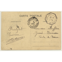 Laos / Indochina: Chasse à Moung-Saï Avec Rabatteurs Khas-Hoc (Vintage PC 1911 Ethnic)