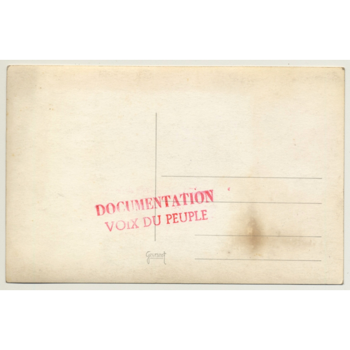 MS Bodenstein / Cargo Ship (Vintage RPPC Voix Du Peuple)