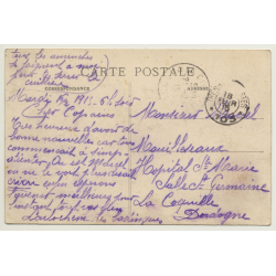 Croquis De Guerre 1914: La Musique Des Tirailleurs Marocains (Vintage PC)