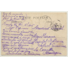 Croquis De Guerre 1914: La Musique Des Tirailleurs Marocains (Vintage PC)
