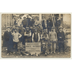 Dinant: Société Nationale Des Industries De Construction Belgique (Vintage RPPC ~1910s)
