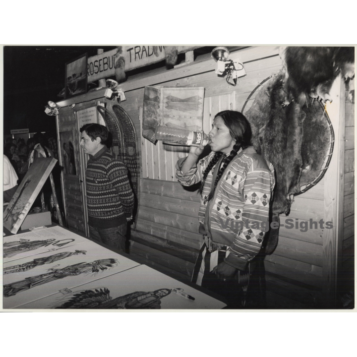 Lydia Nash: Artisanat Contemporain / Sioux - Rosebud (Vintage Photo 1980s/1990s ~ DIN A3)