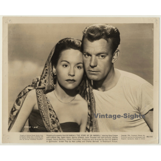 Gary Cooper & Laraine Day / Story Of Dr. Wassell (Vintage Photo 1944)
